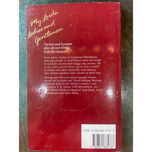 My Lords Ladies And Gentlemen By Phyllis Shindler 1986 Piatkus Books After-Dinne - Picture 4 of 4